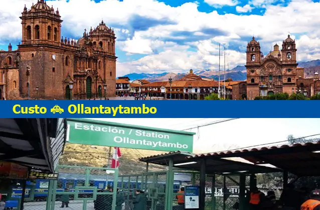 Ollantaytambo 교통에 쿠스코