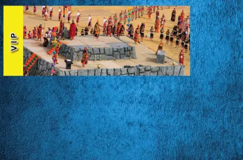 Inti Raymi 2027 ticket. Yellow section